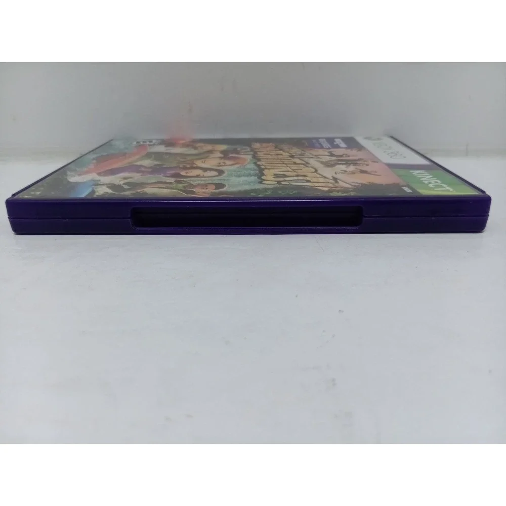 Kinect Adventures Xbox 360 Game Microsoft Kinect Sensor Required CIB Purple Case